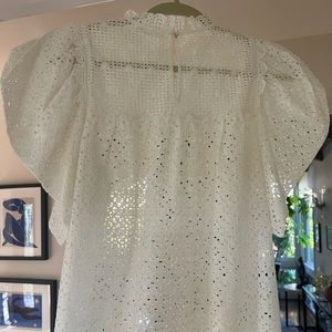 Ulla Johnson Eyelet Top-Mae Top